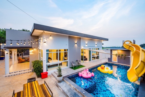 บ้านพักหัวหินพูลวิลล่า_บ้านปาร์ตี้ 6