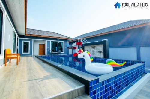 บ้านพักพัทยาพูลวิลล่า_บ้านสวนพัทยา พูลวิลล่า - 3
