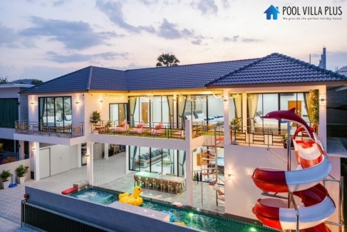 บ้านพักหัวหินพูลวิลล่า_บ้าน Blue Club HuaHin
